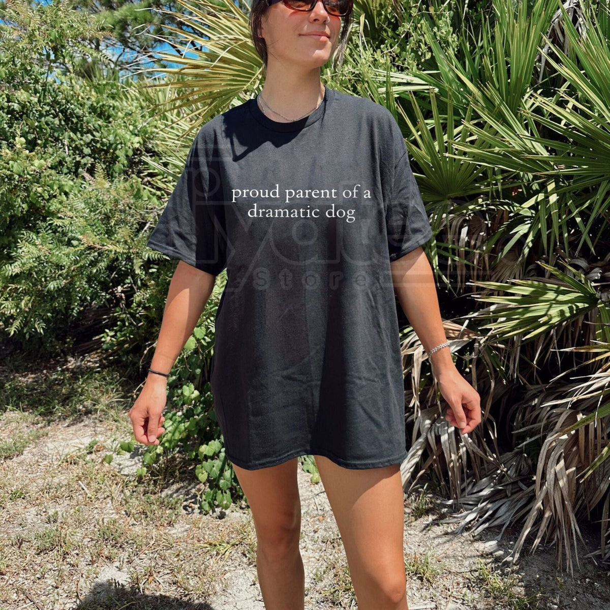 "Proud Parent Of A Dramatic Dog" Classic T-Shirt – Funny Theatrical Pet Humor Tee
